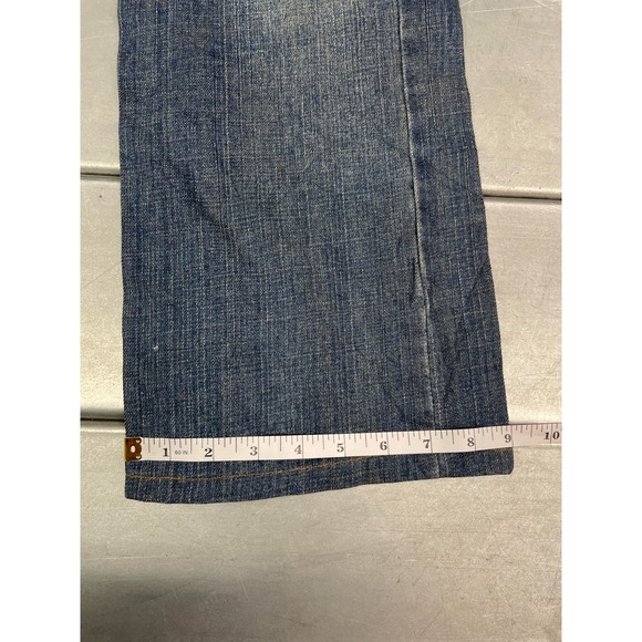 Vintage Levis 514 Slim Straight Mens 34X31 Blue Medium Wash Denim 100% Cotton - Picture 8 of 14